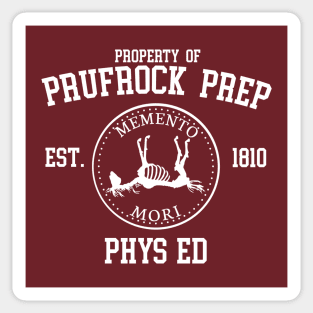 Prufrock Prep Sticker